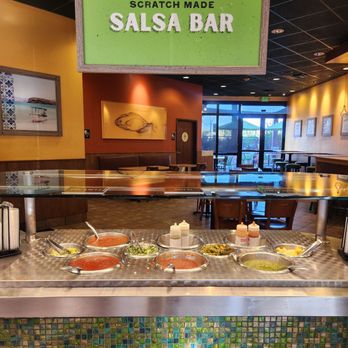 Rubio's Coastal Grill - Salsa bar - Mexican Near Me - Gilbert, Arizona