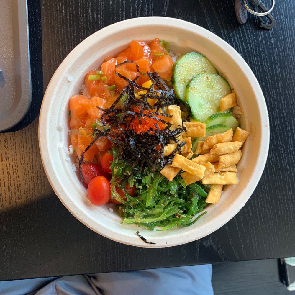 Poke Boba - Salmon Poke Bowl - Bubble Tea Near Me - Greenwich, Connecticut