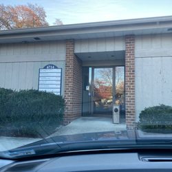 Patterson Village Dentistry - Front of the building from the empty parking lot
