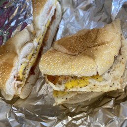 Bacon egg cheese Bacon egg cheese