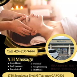 XH Massage - X H Massage Tel:424-250-9444 1730 Sepulveda Blvd #5 Torrance CA 90501