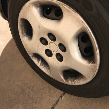 Greulich's Automotive Repair - Note brake dust after 1500 miles. They used the cheapest pads they could find then charged me for premium parts. - Auto Repair Near Me - Mesa, Arizona Greulich's Automotive Repair - Note brake dust after 1500 miles. They used the cheapest pads they could find then charged me for premium parts. - Auto Repair Near Me - Mesa, Arizona