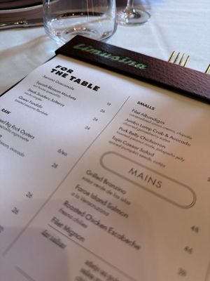 Menu photo 1 Limusina New York, NY Menu photo 1 Limusina New York, NY