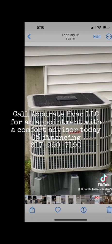 Slide of Accurate Hvac