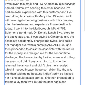 Macy's - Department Stores Near Me - Marlborough, Massachusetts