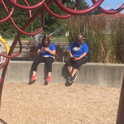 Bricks 4 Kidz - Employees one their phones instead of playing with the children