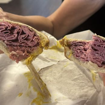 Damn Yankees Deli - Now thats a sandwich! Pastrami piled generously on fresh Marble rye bread. - Delis Near Me - Kernersville, North Carolina Damn Yankees Deli - Now thats a sandwich! Pastrami piled generously on fresh Marble rye bread. - Delis Near Me - Kernersville, North Carolina