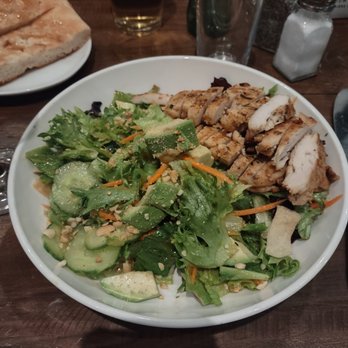 PAZZA - Crispy Thai salad with chicken added. - Pizza Near Me - Franklin Lakes, New Jersey