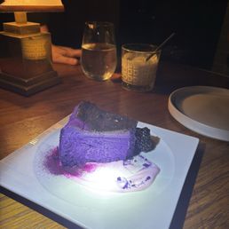 Ube Basque Cheesecake
