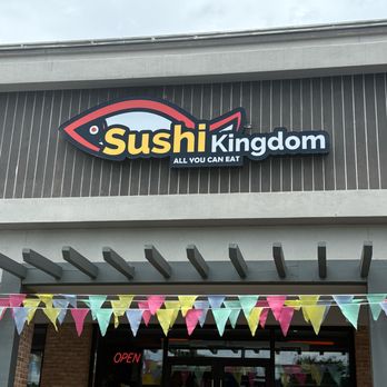 Sushi Kingdom - Outside Sign for Sushi Kingdom - Sushi Bars Near Me - Hiram, Georgia