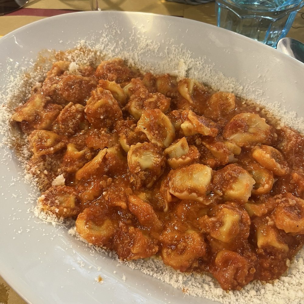 Tortellini with ragú Tortellini with ragú