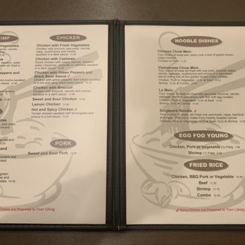 Duc's Vietnamese - 10/3/22: Menu prices- entrees & noodles - Vietnamese Near Me - Woodbury, Minnesota