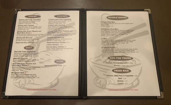 Menu photo 2 Duc's Vietnamese Woodbury, MN