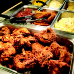 Pizza Ranch - Crispy Ranch Chicken is offered on the buffet and can be ordered for takeout or delivery.