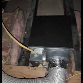 Orbis Electrical  - Fan unit in the attic - Electricians Near Me