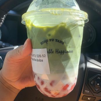 Xing Fu Tang - (9) Strawberry Boba Milk - Bubble Tea Near Me - Mesa, Arizona Xing Fu Tang - (9) Strawberry Boba Milk - Bubble Tea Near Me - Mesa, Arizona