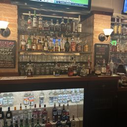 Sat at the bar watched the game before a show at the Garden Amp. Sat at the bar watched the game before a show at the Garden Amp.