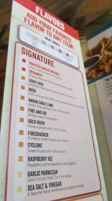 Menu photo 8 Hurricane Grill & Wings Round Rock, TX