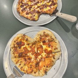 Heart shaped pizzas Heart shaped pizzas