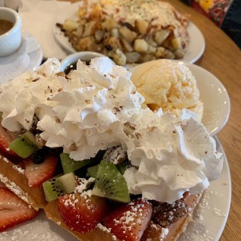 More Than Waffles - The ultimate waffles and chilaquiles! - Breakfast & Brunch Near Me - Encino, California More Than Waffles - The ultimate waffles and chilaquiles! - Breakfast & Brunch Near Me - Encino, California
