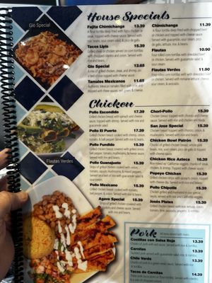 Menu photo 8 Agave Azul Cocina Mexicana Edmond, OK