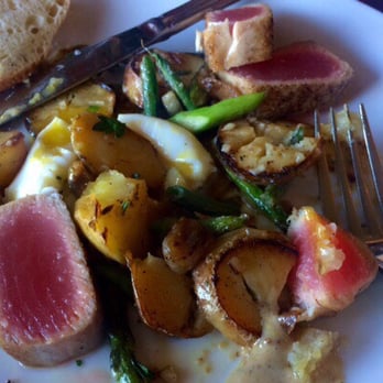 Latah Bistro - Seared yellow fin tuna at Latah Bistro. - New American Near Me - Spokane, Washington Latah Bistro - Seared yellow fin tuna at Latah Bistro. - New American Near Me - Spokane, Washington