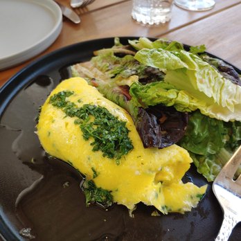 Nina May - Cheese omelet with local mixed greens - New American Near Me - Washington, DC, District of Columbia Nina May - Cheese omelet with local mixed greens - New American Near Me - Washington, DC, District of Columbia