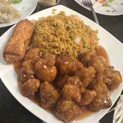 Asian Café - Orange Chicken Lunch Meal
