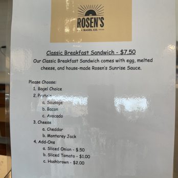 Rosen’s Bagels - Menu - Bagels Near Me - Austin, Texas