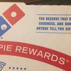 Domino's Pizza - No it wasn't cheesy goodness