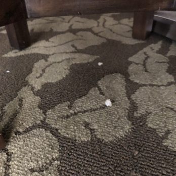 Best Western Plus Island Palms Hotel & Marina - Crumbs all over floor and under furniture. - San Diego, CA