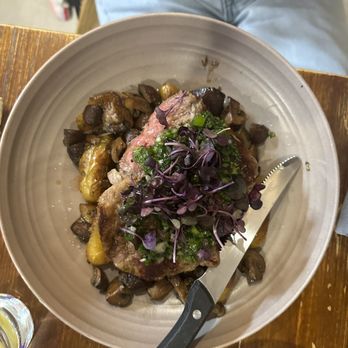 Eva Boston - NY strip steak - New American Near Me - Boston, Massachusetts