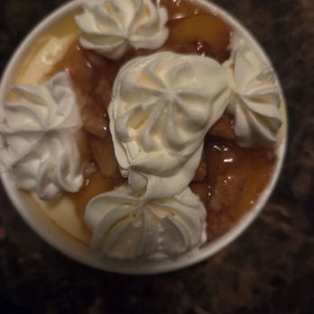 The Peach Cobbler Factory - Peach Cobbler Cheesecake - Desserts Near Me - Warner Robins, Georgia