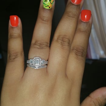 Pro Nails & Spa - Honeymoon nails!! Jamaica bright!! - Nail Salons Near Me - Baltimore, Maryland