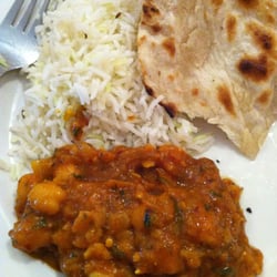 Cheetal Indian Cuisine & Buffet - Channah, rice and naan