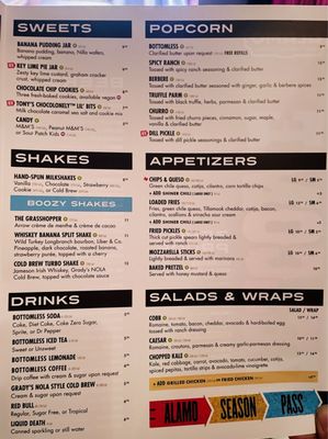 Menu photo 6 Alamo Drafthouse Cinema Richardson Richardson, TX