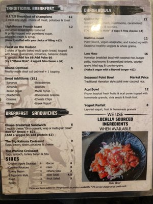 Menu photo 6 Ohana Cafe Saugerties, NY