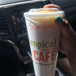 Tropical Smoothie Cafe - Sunshine is my favorite