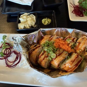 JIN Sushi- Brimhall & Allen - Baked Salmon - Sushi Bars Near Me - Bakersfield, California JIN Sushi- Brimhall & Allen - Baked Salmon - Sushi Bars Near Me - Bakersfield, California
