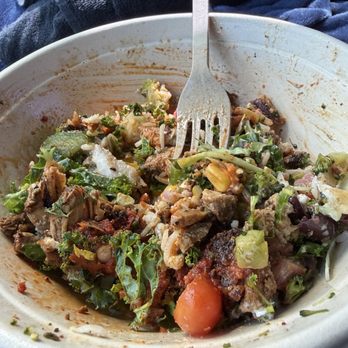 CAVA - Build your own, double chicken with EVERYTHING. - Mediterranean Near Me - Rancho Cucamonga, California CAVA - Build your own, double chicken with EVERYTHING. - Mediterranean Near Me - Rancho Cucamonga, California