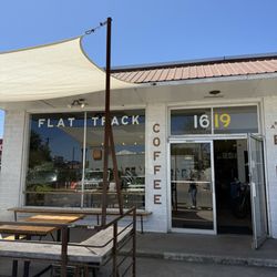 Flat Track Coffee - Exterior entrance