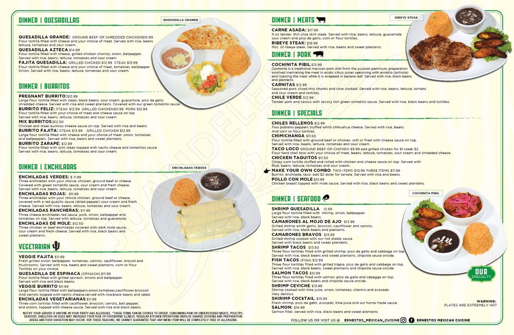 Ernestos Mexican Cuisine