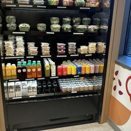Juice and grab-n-go options Juice and grab-n-go options