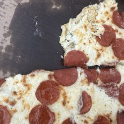 Domino's Pizza - New York style pizza with no red sauce