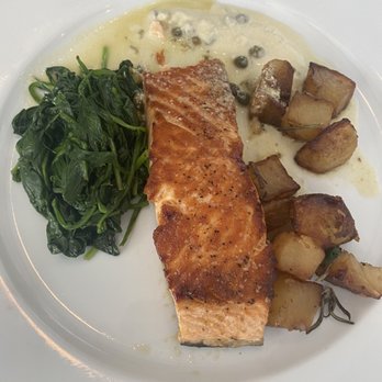 The Sunset Restaurant - Salmon - New American Near Me - Malibu, California The Sunset Restaurant - Salmon - New American Near Me - Malibu, California