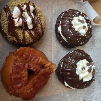 Doughology - Lynbrook - Devils food, bacon, and smores! - Donuts Near Me - Lynbrook, New York Doughology - Lynbrook - Devils food, bacon, and smores! - Donuts Near Me - Lynbrook, New York