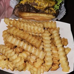 Double Shackburger and Fries Double Shackburger and Fries