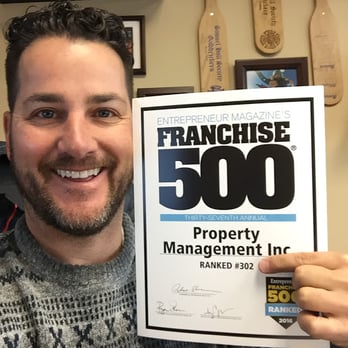 Property Management - Entrepreneur Magazine ranked our franchise #302 this year! That's a jump of 184 positions from last year! Look for us mentioned in January. - Property Management Near Me - Lehi, Utah Property Management - Entrepreneur Magazine ranked our franchise #302 this year! That's a jump of 184 positions from last year! Look for us mentioned in January. - Property Management Near Me - Lehi, Utah