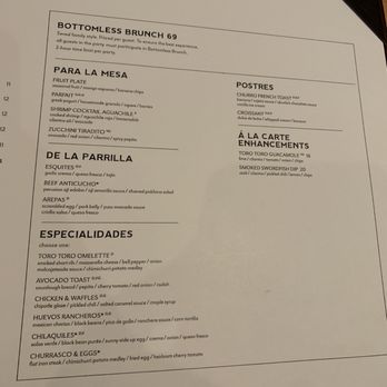 Toro Toro Fort Worth - Brunch menu - Latin American Near Me - Fort Worth, Texas Toro Toro Fort Worth - Brunch menu - Latin American Near Me - Fort Worth, Texas