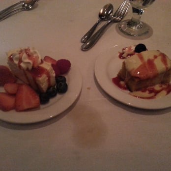 The Derby - cheesecake on the left, bread pudding on the right, and smiles all around :) - Steakhouses Near Me - Arcadia, California The Derby - cheesecake on the left, bread pudding on the right, and smiles all around :) - Steakhouses Near Me - Arcadia, California